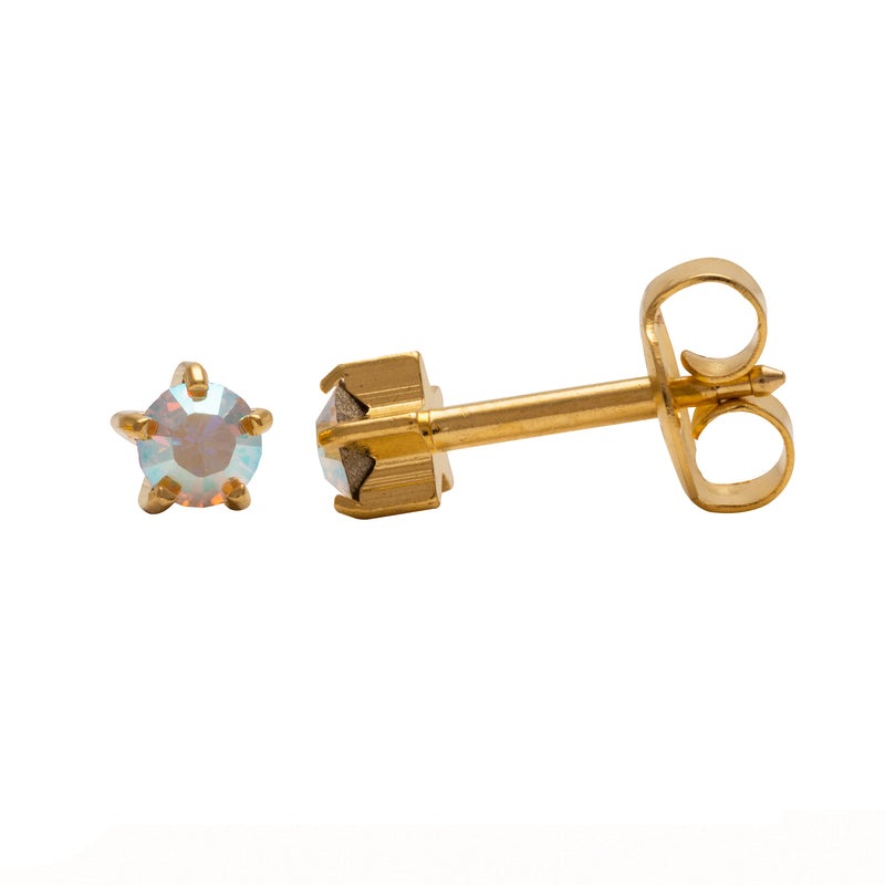 Studex Ear Stud PR-L115Y-STX Clear 4mm product image