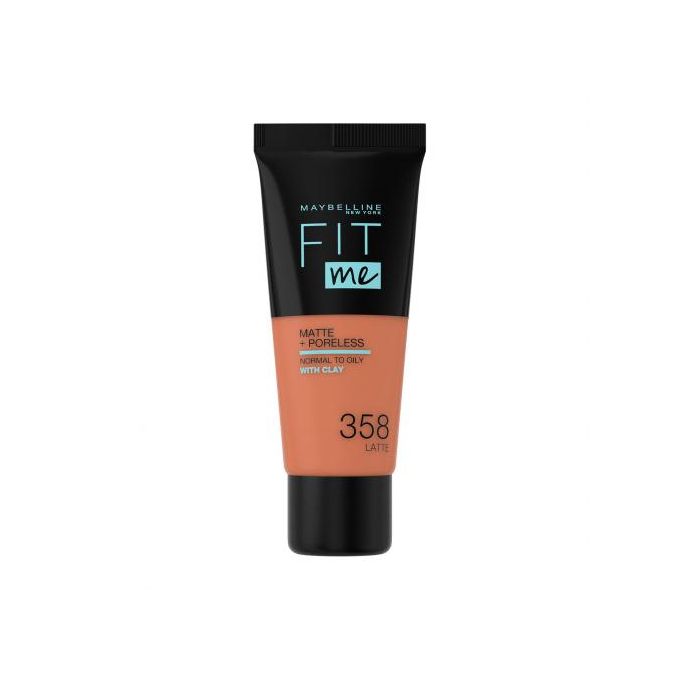 MAYBELLINE Fit Me Matte & Poreless Foundation 358 Latte product image