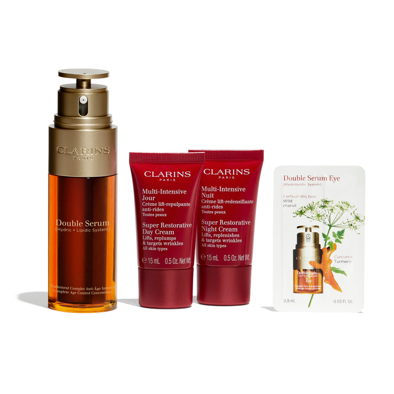 Clarins VP Loyalty Double Serum & Super Restorative set product image