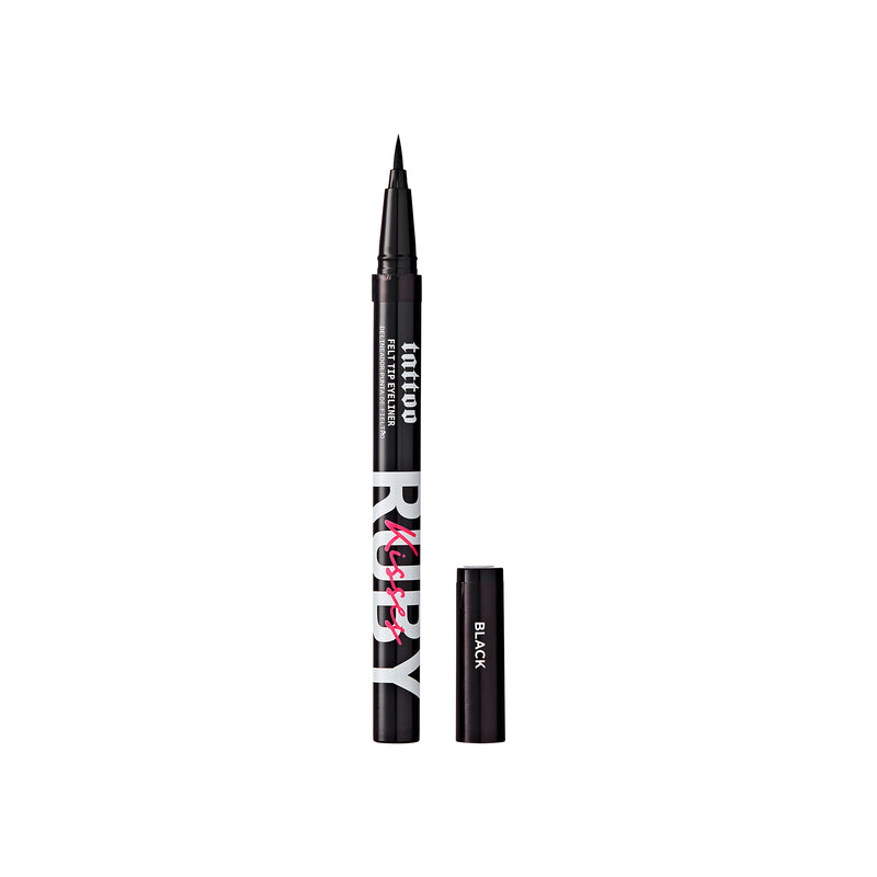 Ruby Kisses Tattoo Felt Tip Eyeliner - Black product image