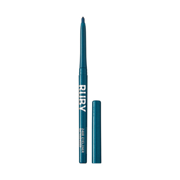 Ruby Kisses 24 Auto Eyeliner Waterproof - Teal Blue product image