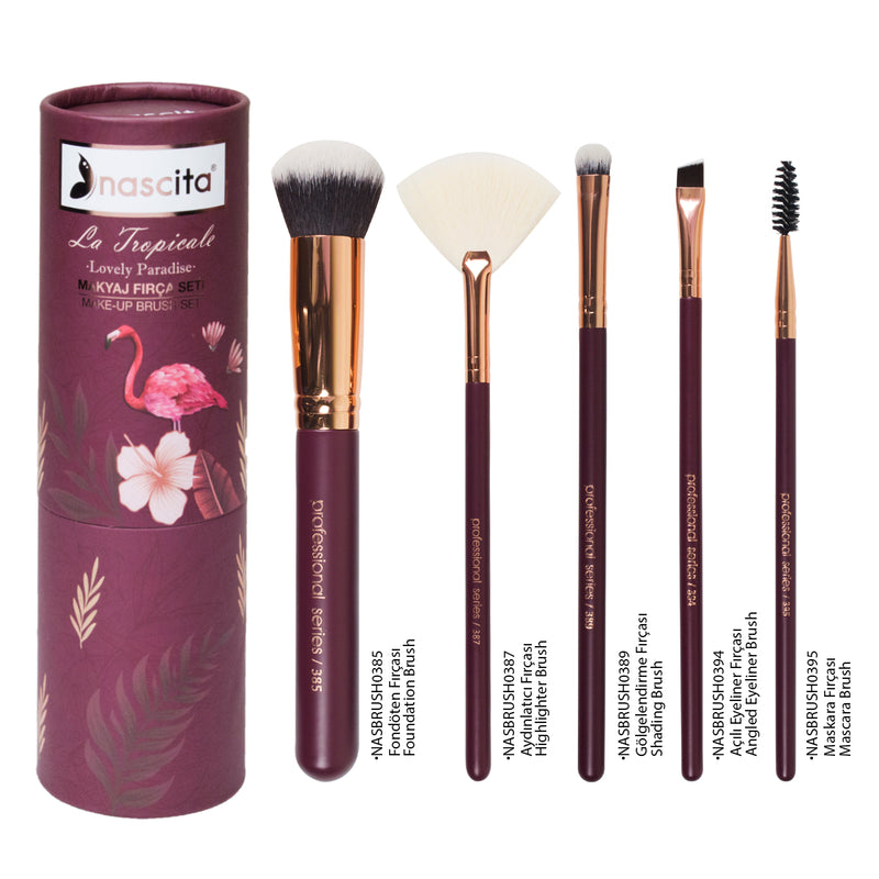 Nascita 'La Tropicale' Makeup Brush Set (5 Pcs) product image