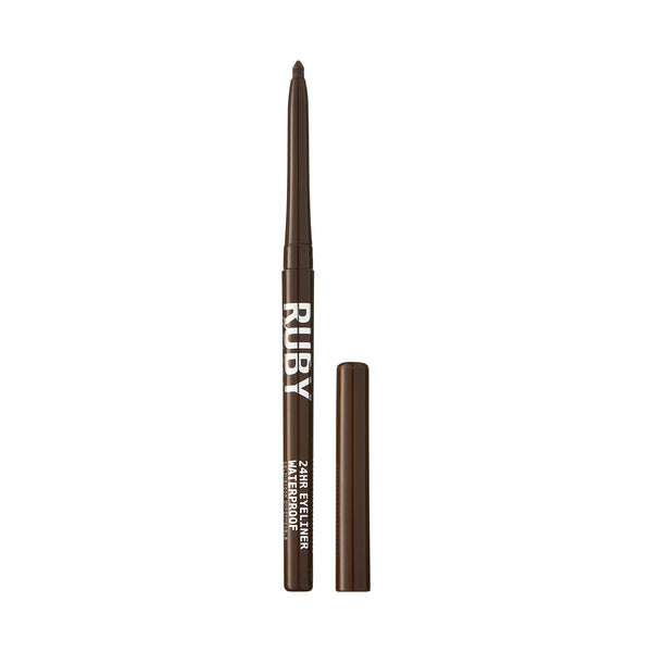 Ruby Kisses 24 Auto Eyeliner Waterproof - Deep Brown product image