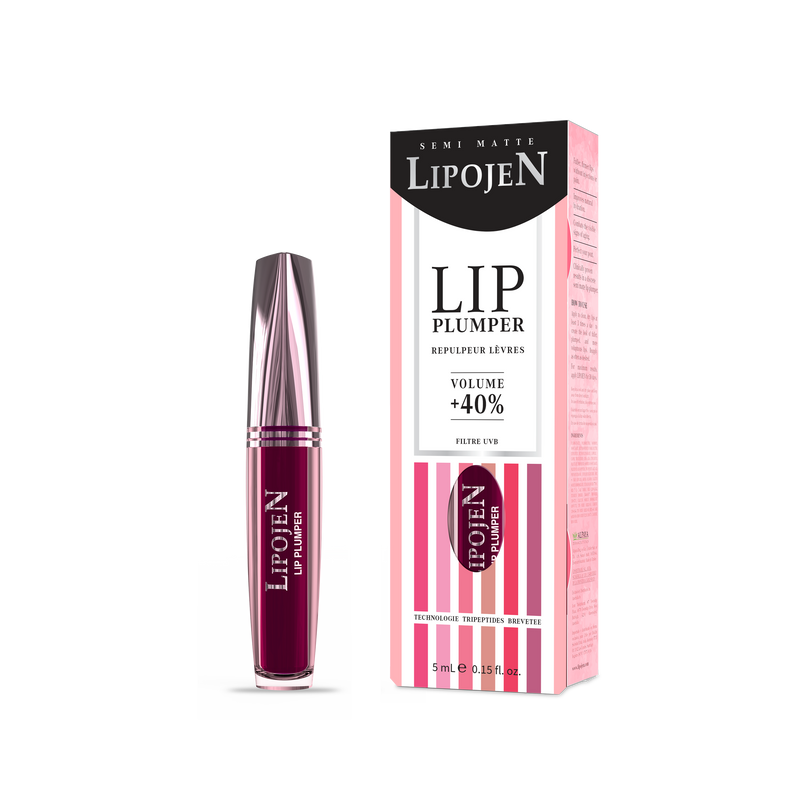 Lipojen Lip Plumper Semi Matte N°11 – Deep Berry 5ml product image